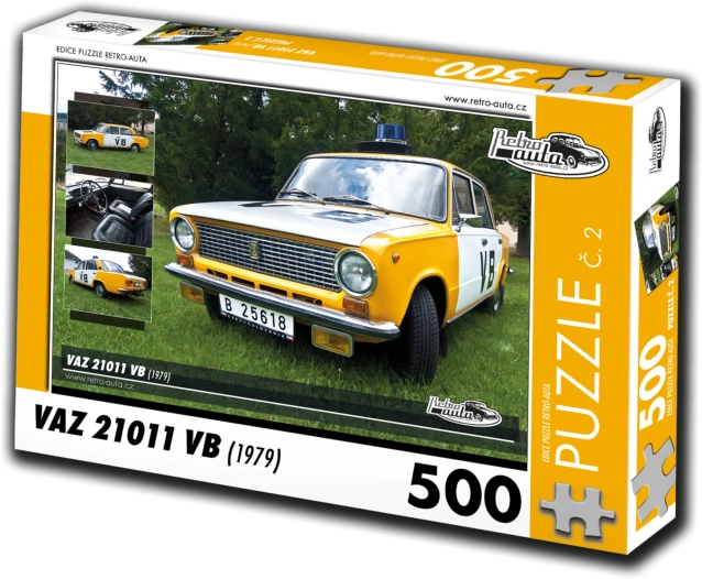 Puslespil Retro Biler VAZ 21011 VB 1979 500 brikker