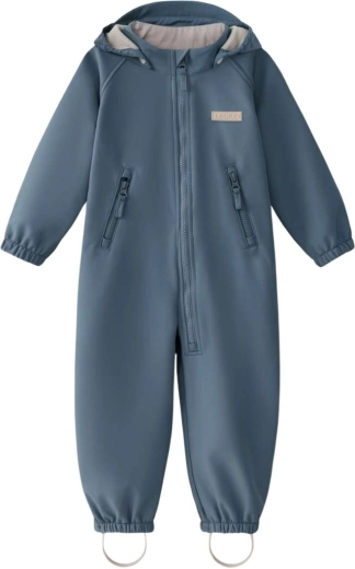 Leokid softshell-dragt Lilo storm blue størrelse 80