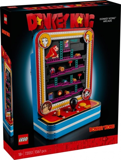 LEGO Super Mario retroarkadeautomat til Donkey Kong-spillet