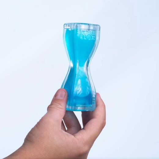 Fidget Blox Vision farvet lava blå – antistressredskab