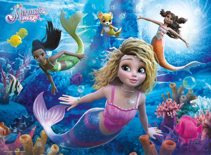 Ravensburger Puzzle Mermaid Magic XXL 200 brikker
