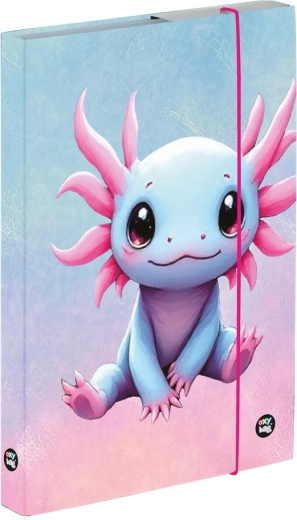 Oxybag boks til A5-hæfter Axolotl
