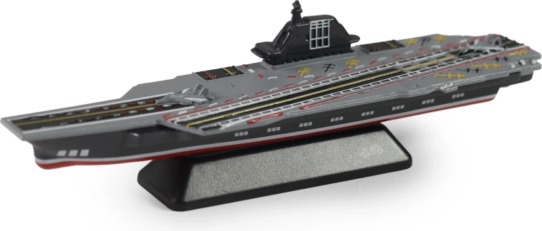 Model af militært hangarskib
