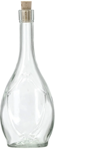 Glasflaske Ikona 500 ml med korkprop
