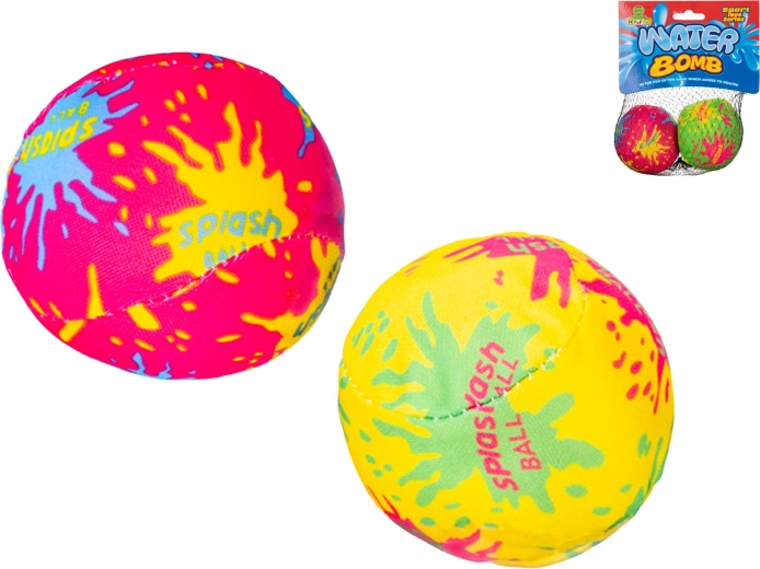 Neon vandbomber 7 cm – sæt med 2 stk.