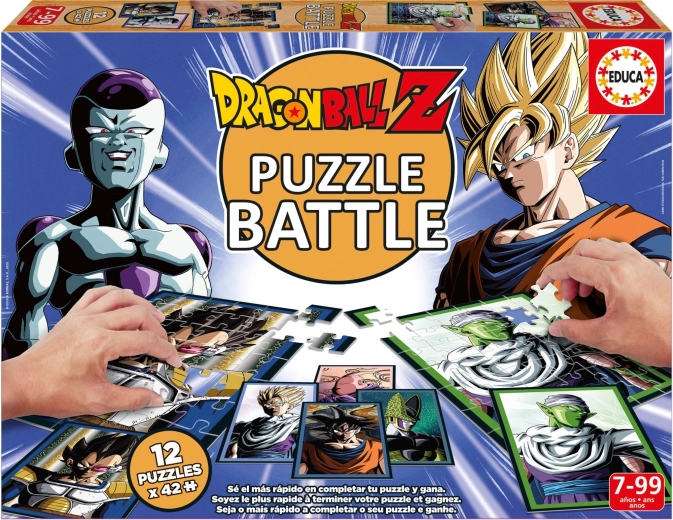 Puslespilskamp DRAGON BALL Z 12×42 brikker EDUCA