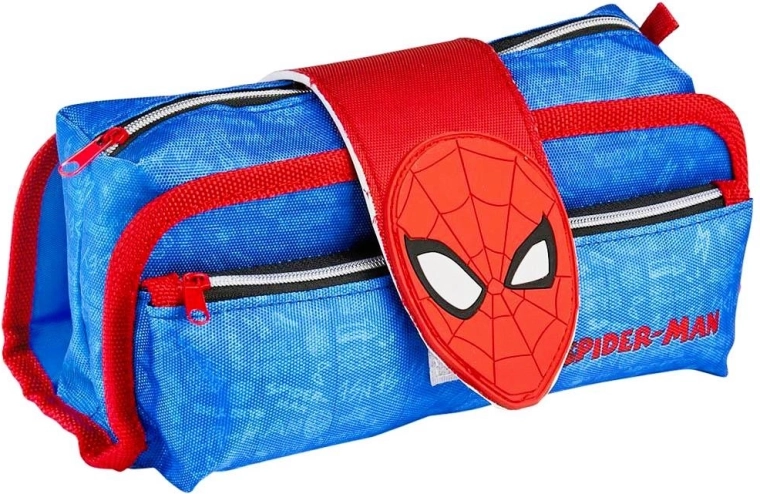 Penalhus Spider-Man med velcrolukning - 1 stk.