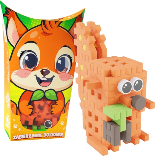 Byggesæt Mini Waffle Pocket Pets – egern