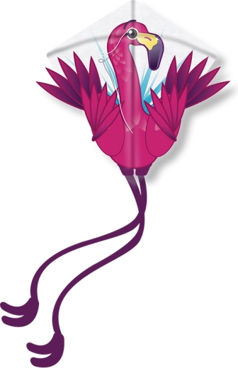 Flyvende drage Pop Up Flamingo 57 × 55 cm