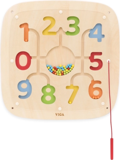 Viga Toys magnetisk læringstavle med tal