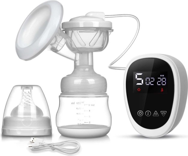 Elektrisk to-faset brystpumpe til modermælk Berdsen