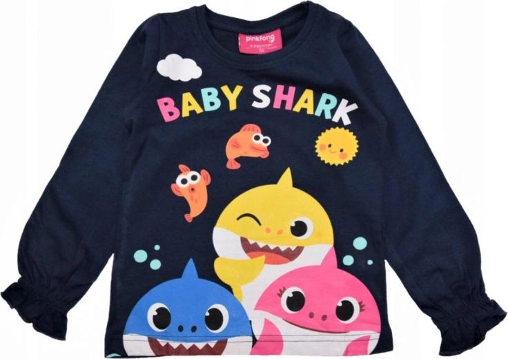 Baby Shark-børne T-shirt