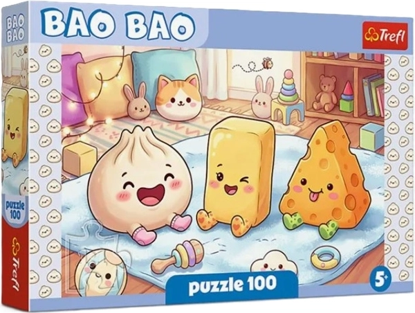 Puslespil BaoBao Pierożek i przyjaciele, 100 brikker