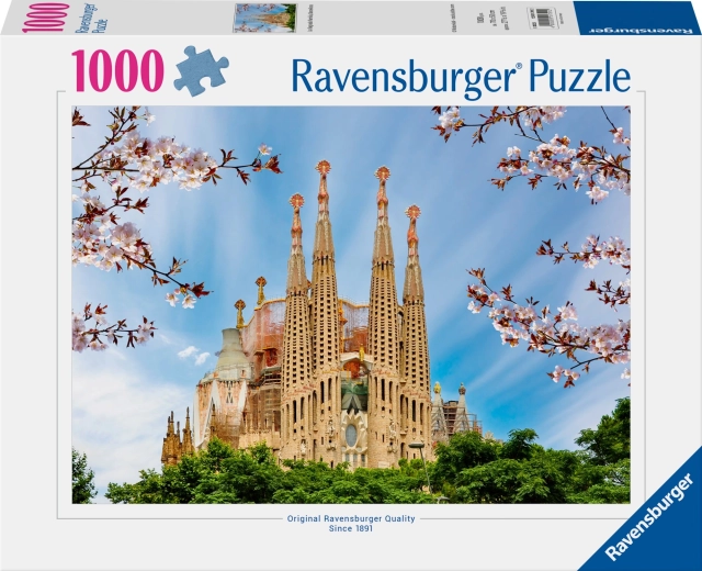 Ravensburger puslespil Sagrada Familia 1000 brikker