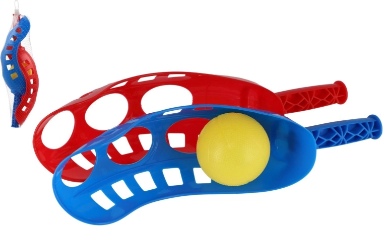 Sæt til at kaste og gribe bold med to fangstkurve