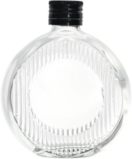 Moon-flaske 250 ml med metallåg med skruelukning 28 mm
