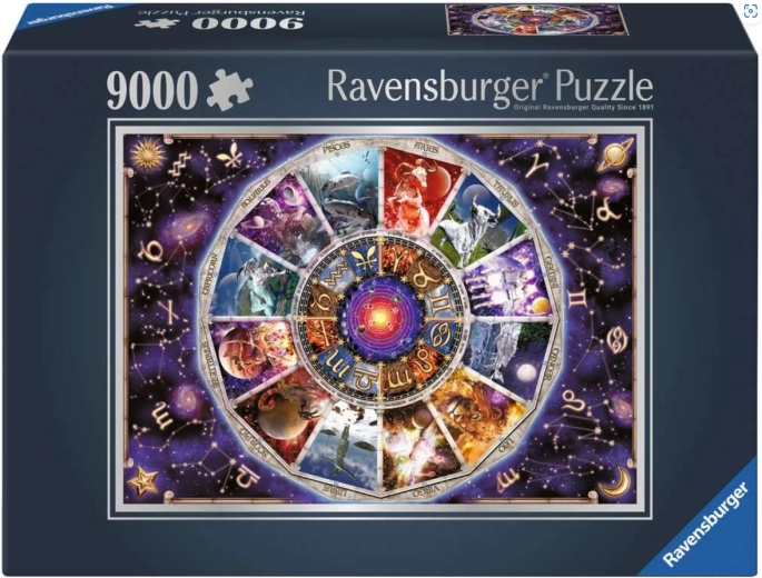 Ravensburger puslespil Astrologi med 9000 brikker
