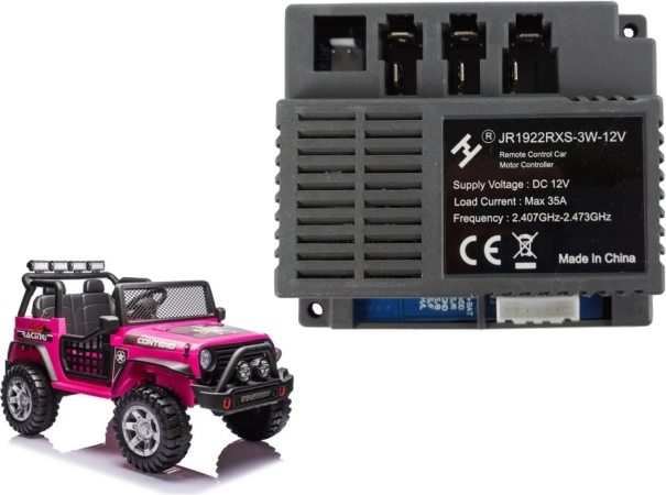 Styringsenhed JR1922RXS-3W 12V til elektriske legebiler XMX618 og XMX608