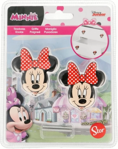 Sæt med 2 stk. skuffegreb Minnie