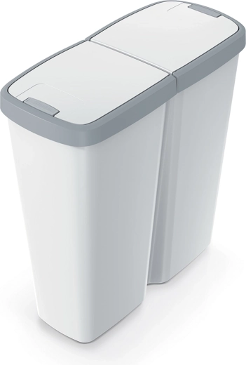 Prosperplast Compacta Q Duo affaldsspand 50 l til affaldssortering