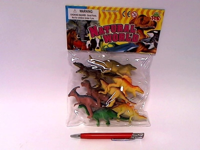Sæt dinosaurfigurer 6–8 cm (8 stk.)