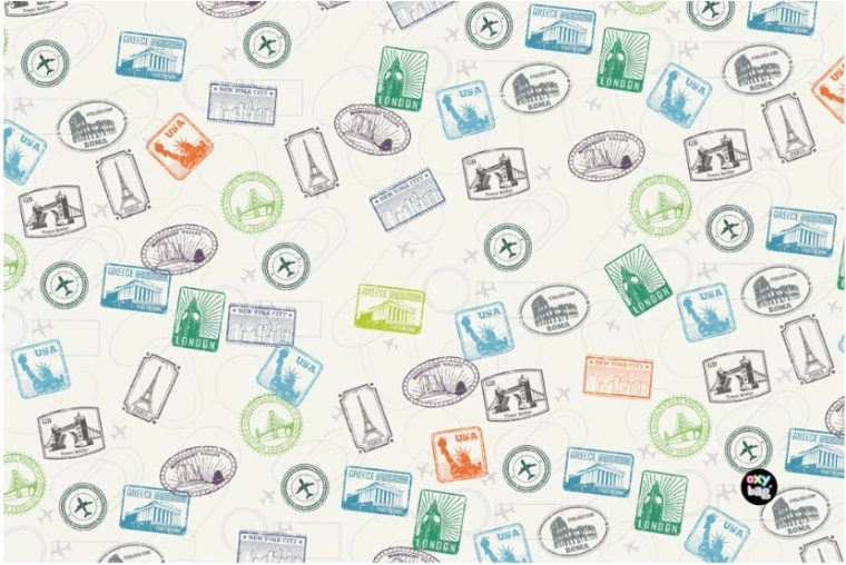 Bordunderlag i polypropylen Stamps