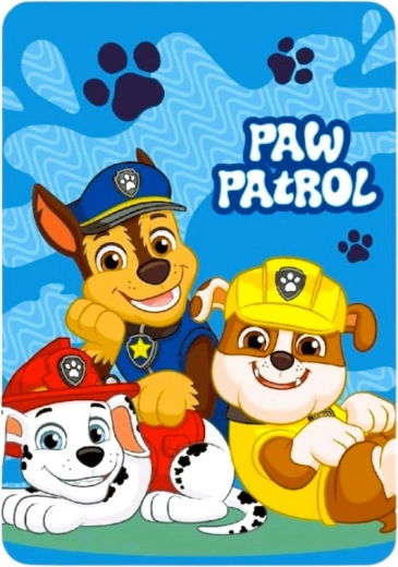 Fleecetæppe Paw Patrol 100 × 140 cm - 1 stk.