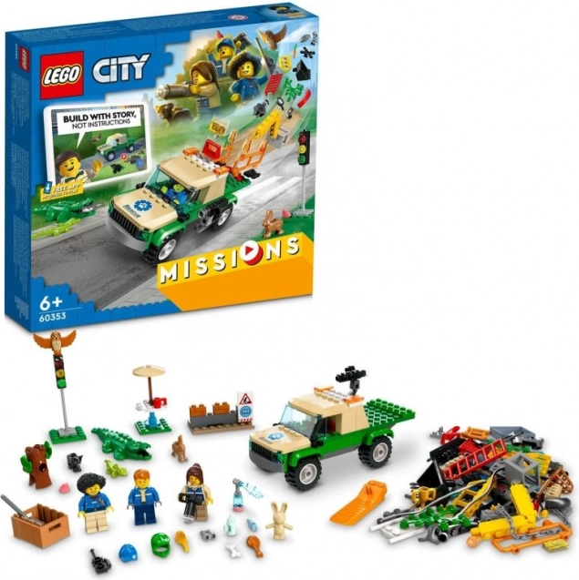 LEGO® City 60353 Redningsmission i vildmarken