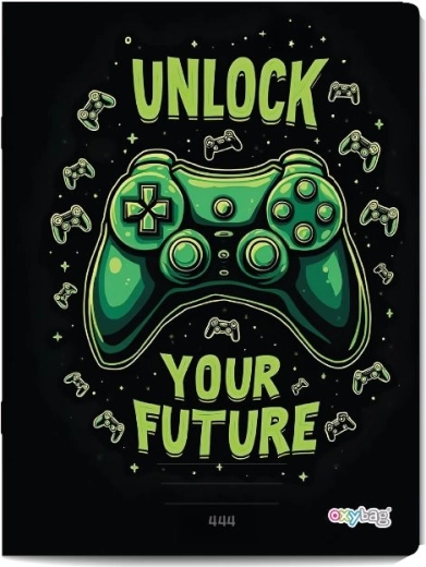 A4 notesbog Gamer linjeret 40 ark