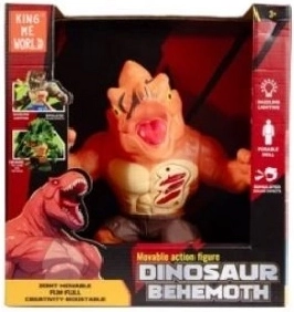Behemoth-dinosaur med lys- og lydeffekter 21 cm