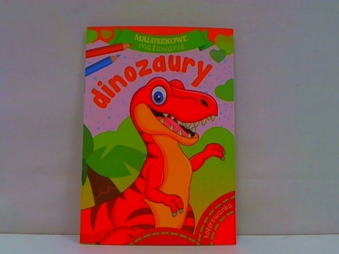 Baby-malebog: Dinosaurer – malebog med farveblyanter