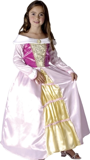 Prinsessekostume til børn 130–140 cm