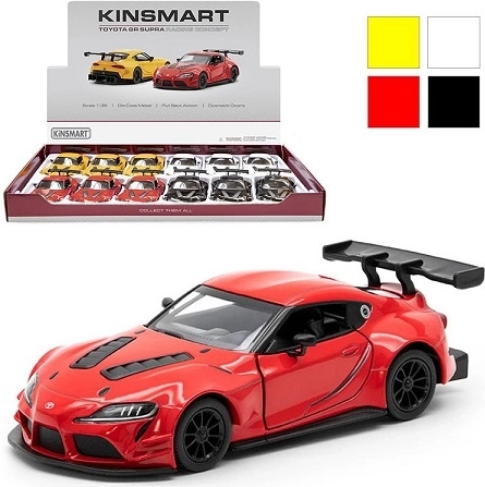 Toyota GR Supra Racing Concept racerbil i metal 1:36