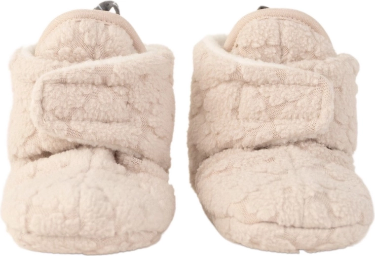 Lodger babysko Slipper folklore fleece birch 3–6 måneder