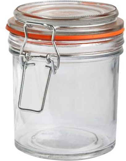 Glaskrukke med patentlåg TORO 290 ml
