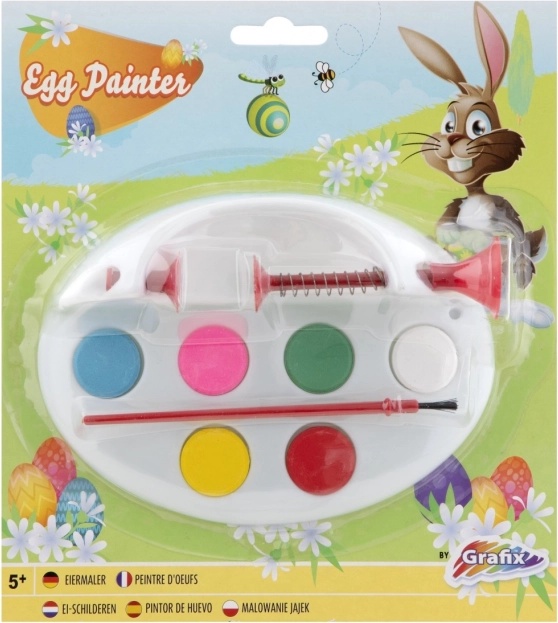 Palet til maling af påskeæg med holder