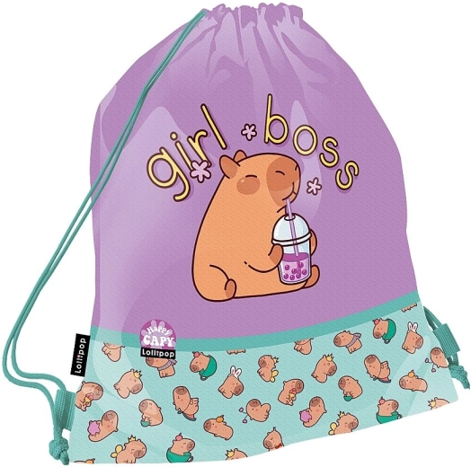 LizzyCard capybara gymnastikpose