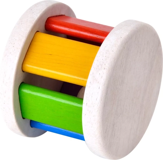 PlanToys farverig rulle til de mindste