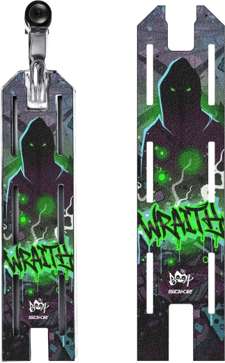 Grip tape til freestyle løbehjul Soke Wraith 52 × 13 cm