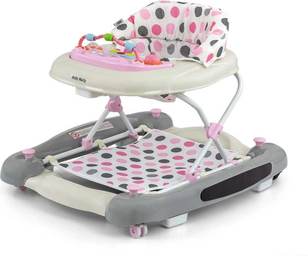 Milly Mally gåvogn Patrol Plus pastel dots
