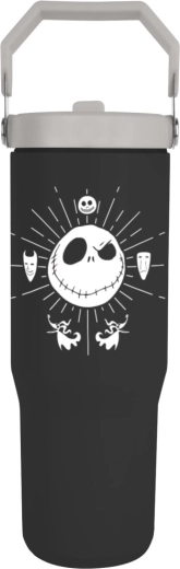 Rejsetermokrus med hank THE NIGHTMARE BEFORE CHRISTMAS, sort