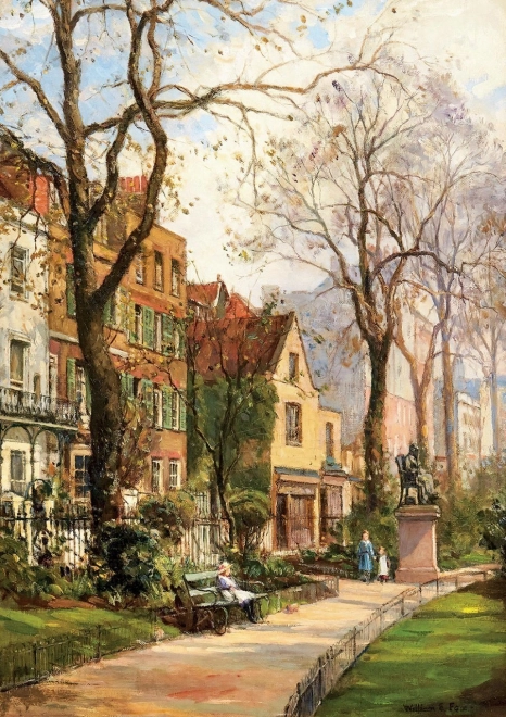 Puslespil Spadseretur i parken 1500 brikker