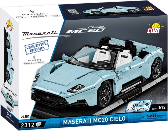 Cobi Maserati MC20 Cielo Executive Edition byggesæt 1:12