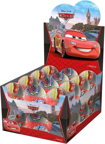 Blød skumgummibold CARS 100 mm