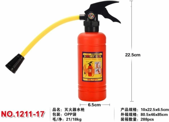 Vandpistol brandbekæmpelses apparat 30 cm