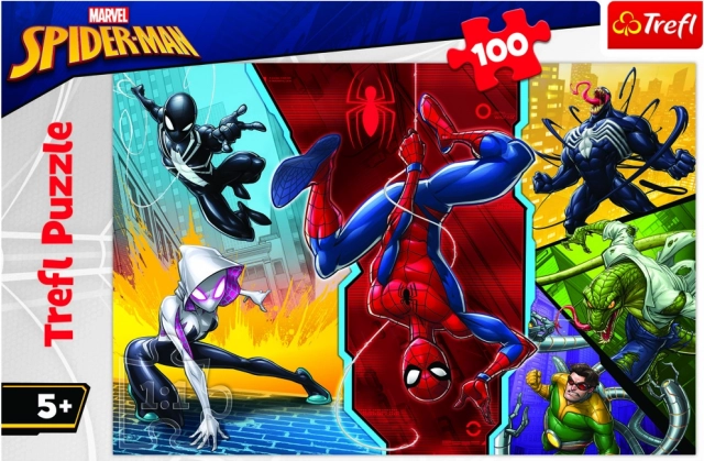 Puzzle Trefl Marvel Spider-Man 100 brikker