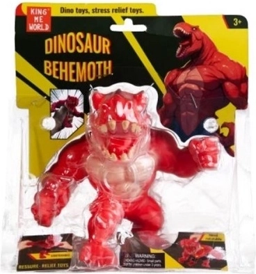 Behemoth plysdinosaur rød