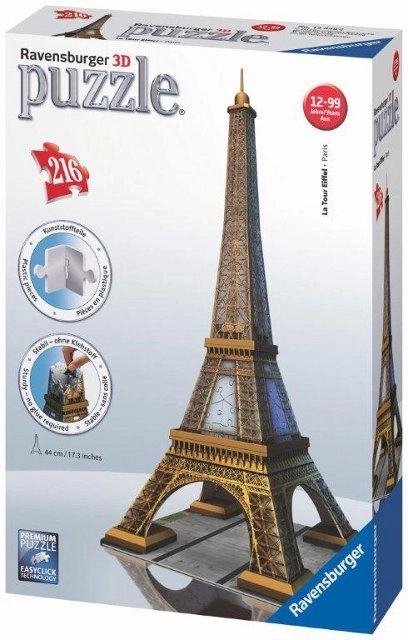 Ravensburger 3D puslespil Eiffeltårnet