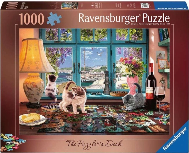 Ravensburger puslespilsbord til puslespilsentusiaster (1000 brikker)