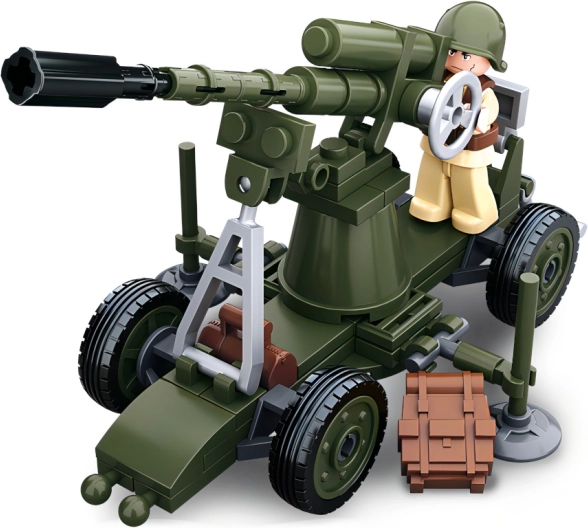 Sluban WWII Luftværnskanon